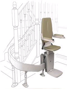 Curve stairlifts , stairlift, straight stairlifts, stairlift service, stair lifts, chair lifts, handicapped lifts, stairlift, chairlift, power chair, power chairs