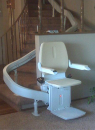  NEW HAMPSHIRE NH  Concord NH  Manchester NH Curve STAIR LIFT Electric Stairlift Chair Curve round 