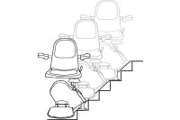  NEW HAMPSHIRE NH  Concord NH  Manchester NH Acorn Stairlift fitted with Electronic and mechanical braking systems
